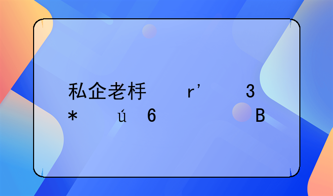 私企老板有职务侵占罪吗